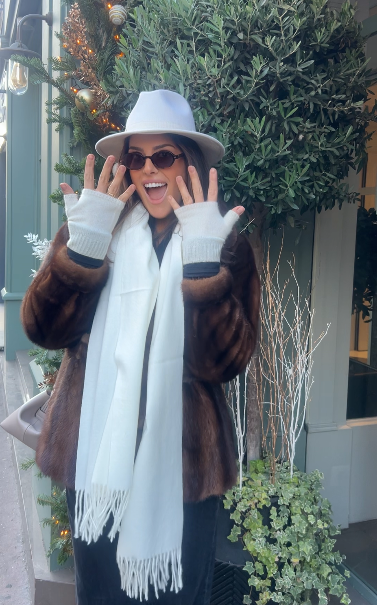 Coffret de Noël Blanc